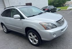 Salvage cars for sale at York Haven, PA auction: 2008 Lexus RX 400H