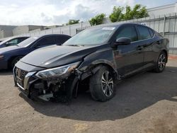 Nissan Sentra sv salvage cars for sale: 2021 Nissan Sentra SV