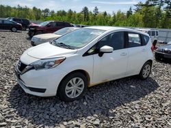 Nissan Versa Vehiculos salvage en venta: 2017 Nissan Versa Note S