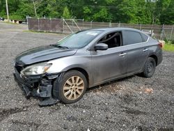 Salvage cars for sale at Finksburg, MD auction: 2019 Nissan Sentra S