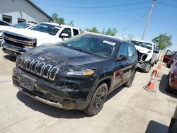 Jeep Cherokee Sport salvage cars for sale: 2016 Jeep Cherokee Sport