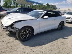 Salvage cars for sale at Spartanburg, SC auction: 2019 Ford Mustang GT