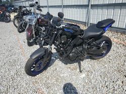 Salvage motorcycles for sale at Loganville, GA auction: 2022 Yamaha MT07
