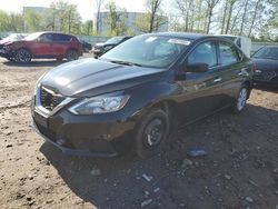 Salvage cars for sale at Central Square, NY auction: 2019 Nissan Sentra S