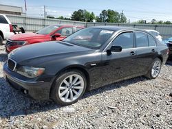 Vehiculos salvage en venta de Copart Montgomery, AL: 2007 BMW 750 I