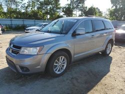 Flood-damaged cars for sale at auction: 2017 Dodge Journey SXT