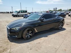 Salvage cars for sale at Oklahoma City, OK auction: 2017 Infiniti Q60 Base