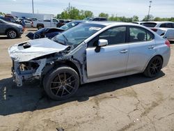 Salvage cars for sale from Copart Woodhaven, MI: 2015 Subaru WRX STI Limited
