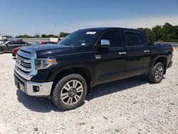 Salvage cars for sale from Copart New Braunfels, TX: 2016 Toyota Tundra Crewmax 1794