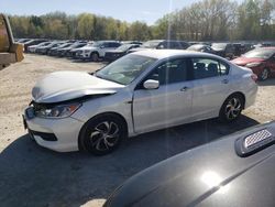 Salvage cars for sale at North Billerica, MA auction: 2016 Honda Accord LX