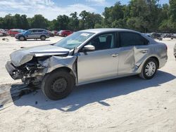 Salvage cars for sale from Copart Ocala, FL: 2014 Volkswagen Passat S