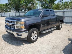 Salvage trucks for sale at Riverview, FL auction: 2015 Chevrolet Silverado K1500 LT