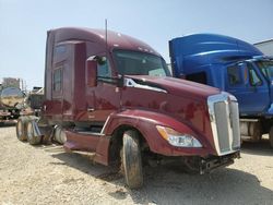 Salvage trucks for sale at Abilene, TX auction: 2023 Kenworth Construction T680