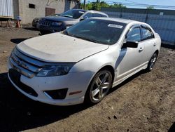 Salvage cars for sale from Copart New Britain, CT: 2011 Ford Fusion Sport
