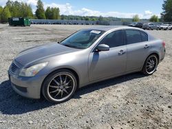 Infiniti G35 salvage cars for sale: 2007 Infiniti G35