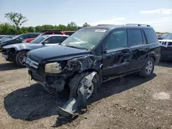 Salvage cars for sale from Copart Des Moines, IA: 2007 Honda Pilot EXL