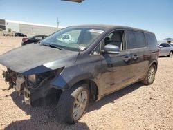 Salvage cars for sale at Phoenix, AZ auction: 2017 KIA Sedona LX