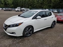 Salvage cars for sale from Copart Graham, WA: 2020 Nissan Leaf SV