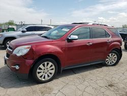 Salvage cars for sale at Dyer, IN auction: 2010 Chevrolet Equinox LTZ