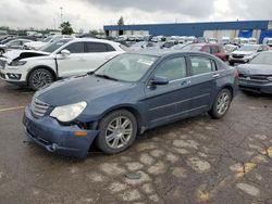 Salvage cars for sale at Woodhaven, MI auction: 2008 Chrysler Sebring Limited