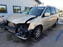 Salvage cars for sale from Copart Pekin, IL: 2011 Chrysler Town & Country Touring