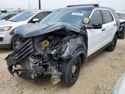 Salvage cars for sale from Copart Temple, TX: 2019 Ford Explorer Police Interceptor