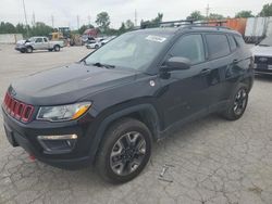 Salvage cars for sale at Cahokia Heights, IL auction: 2018 Jeep Compass Trailhawk