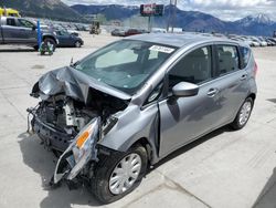 Salvage cars for sale at Farr West, UT auction: 2015 Nissan Versa Note S