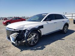 Salvage cars for sale at Sacramento, CA auction: 2024 Cadillac Lyriq Luxury