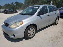 Salvage cars for sale at Ocala, FL auction: 2006 Toyota Corolla Matrix XR