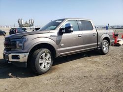 Vehiculos salvage en venta de Copart San Diego, CA: 2018 Ford F150 Supercrew