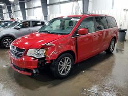 Salvage cars for sale from Copart Ham Lake, MN: 2014 Dodge Grand Caravan SXT