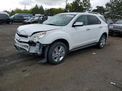 Chevrolet Equinox ltz salvage cars for sale: 2013 Chevrolet Equinox LTZ