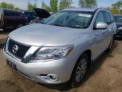 2015 Nissan Pathfinder S en venta en Elgin, IL