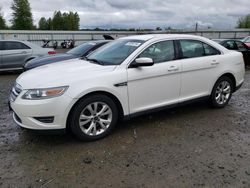 Salvage cars for sale from Copart Arlington, WA: 2010 Ford Taurus SEL