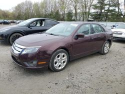 Salvage cars for sale at North Billerica, MA auction: 2011 Ford Fusion SE