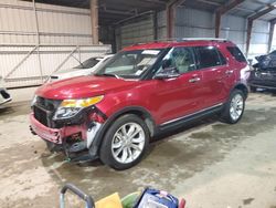 Salvage cars for sale from Copart Greenwell Springs, LA: 2012 Ford Explorer XLT