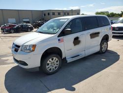 Salvage cars for sale from Copart Wilmer, TX: 2018 Dodge Grand Caravan SE