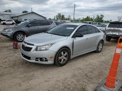 Salvage cars for sale from Copart Pekin, IL: 2012 Chevrolet Cruze LT