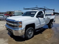 Salvage trucks for sale at Grand Prairie, TX auction: 2015 Chevrolet Silverado C2500 Heavy Duty
