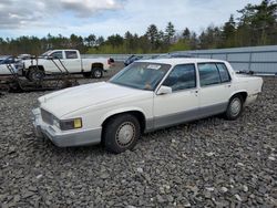 Salvage cars for sale at Windham, ME auction: 1990 Cadillac Deville