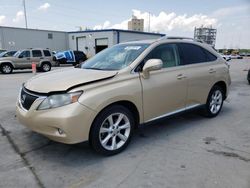 Salvage cars for sale from Copart New Orleans, LA: 2010 Lexus RX 350