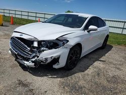 Salvage cars for sale at Mcfarland, WI auction: 2020 Ford Fusion SE