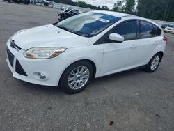 Salvage cars for sale at Dunn, NC auction: 2012 Ford Focus SE