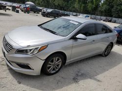 Salvage cars for sale at Ocala, FL auction: 2015 Hyundai Sonata SE