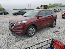 Salvage cars for sale at Barberton, OH auction: 2018 Hyundai Tucson SE