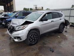 Salvage cars for sale at Kansas City, KS auction: 2016 Honda CR-V SE