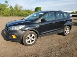 Salvage cars for sale at Columbia Station, OH auction: 2017 Ford Escape S