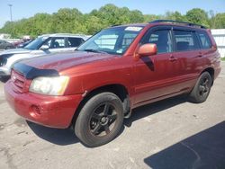 Salvage cars for sale at Assonet, MA auction: 2001 Toyota Highlander