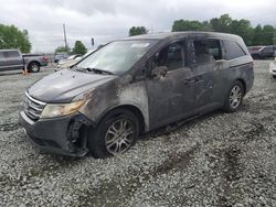Salvage cars for sale at Mebane, NC auction: 2012 Honda Odyssey EXL